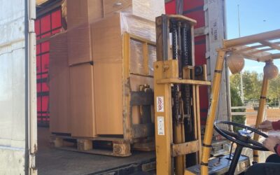 Lastbil nr. 28 er sendt afsted