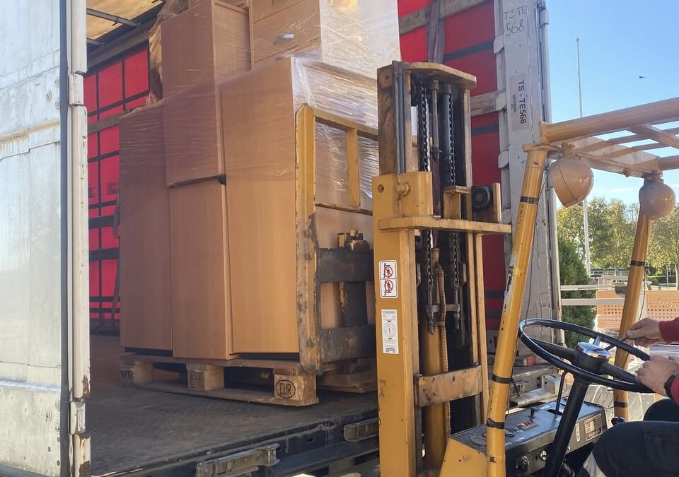 Lastbil nr. 28 er sendt afsted